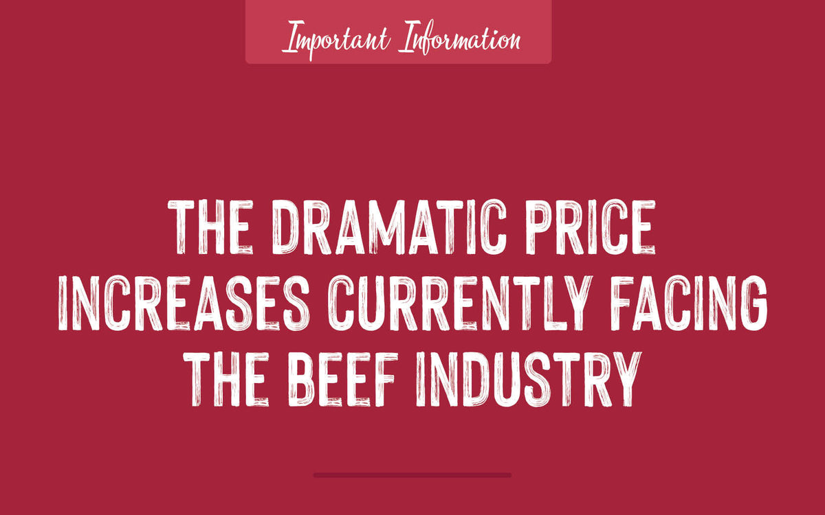 The increase of Beef prices