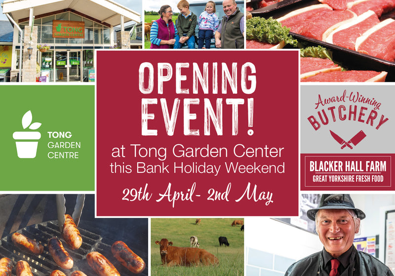 OPENING EVENT AT TONG GARDEN CENTRE