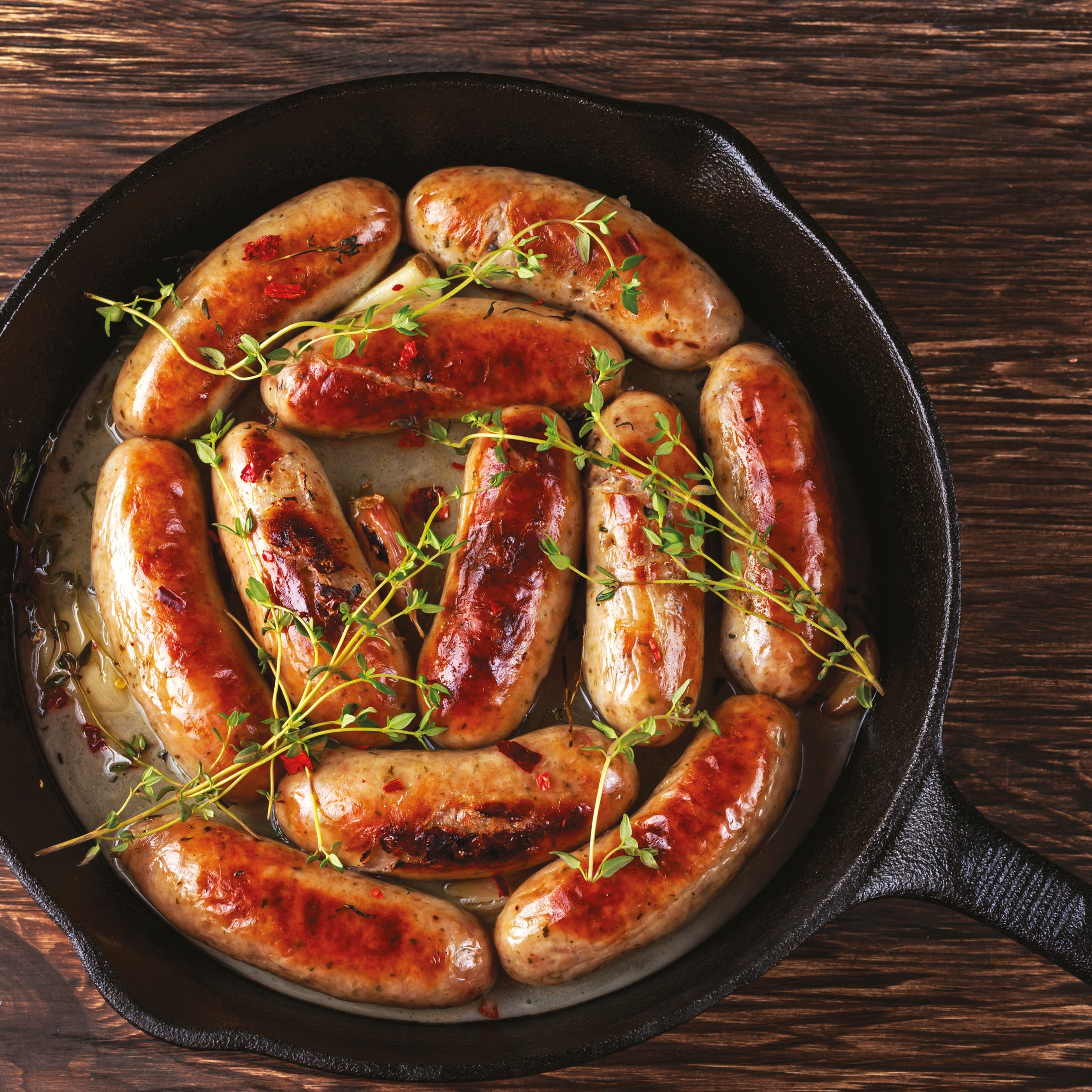 Pork & Caramelised Onion Sausage