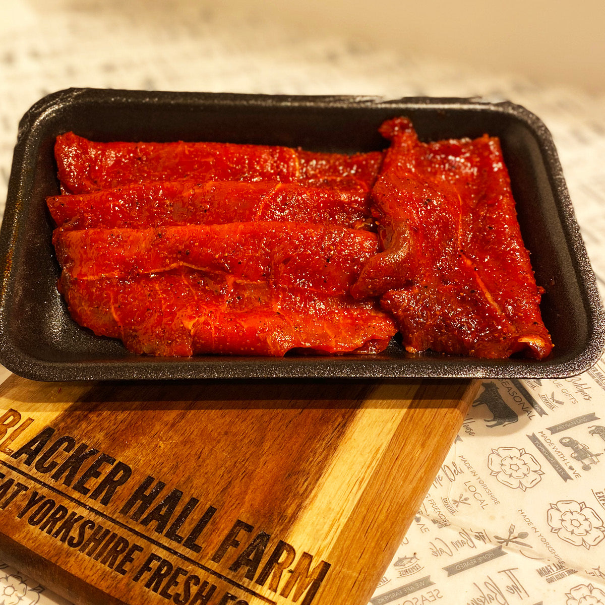 Peppered Beef Sandwich Steaks x 4