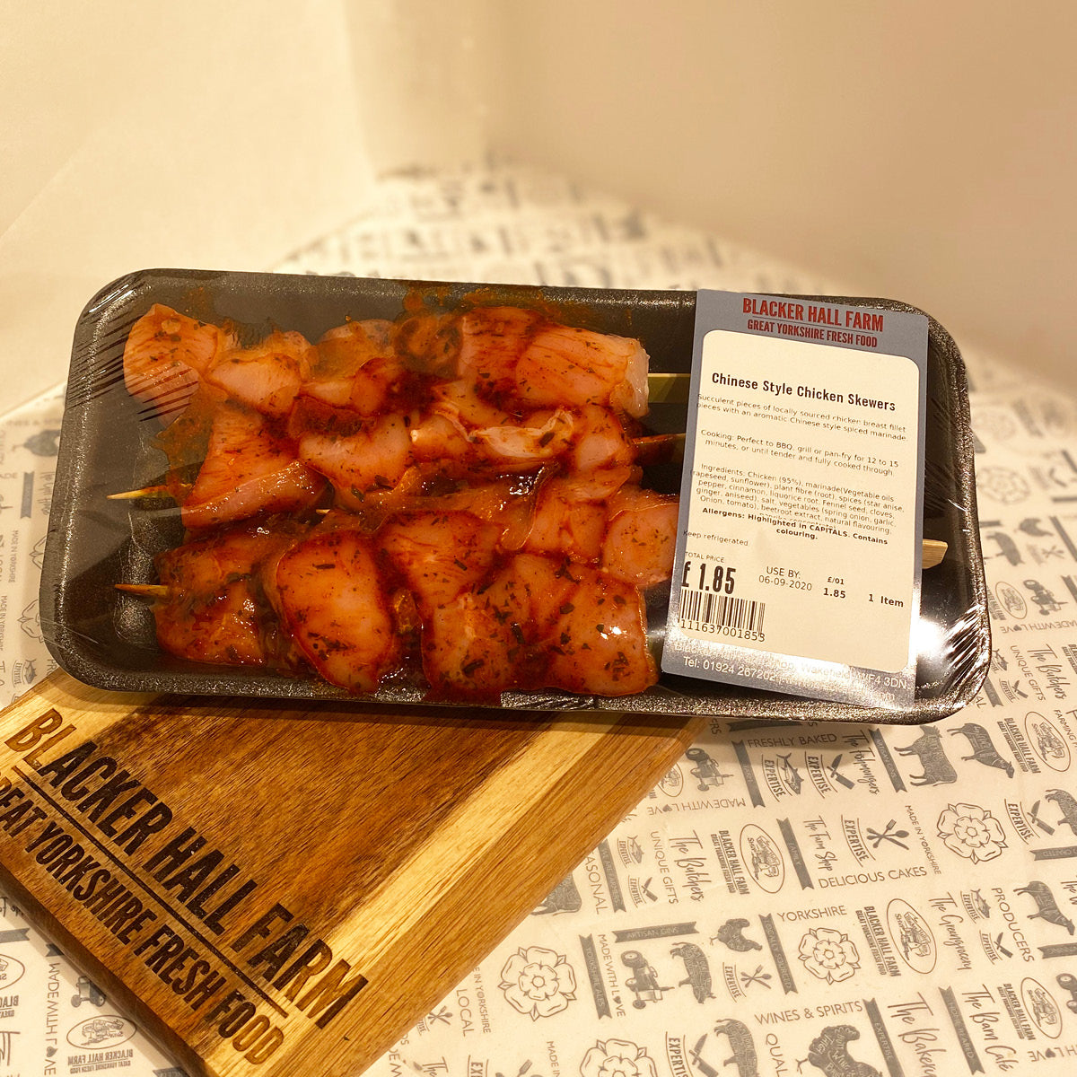 Chinese Style Chicken Skewers x 4