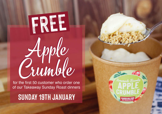 FREE APPLE CRUMBLE