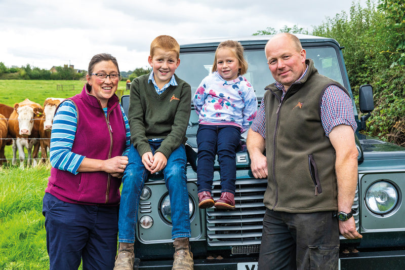 MARY BURGESS, RUNS OUR FAMILY FARM