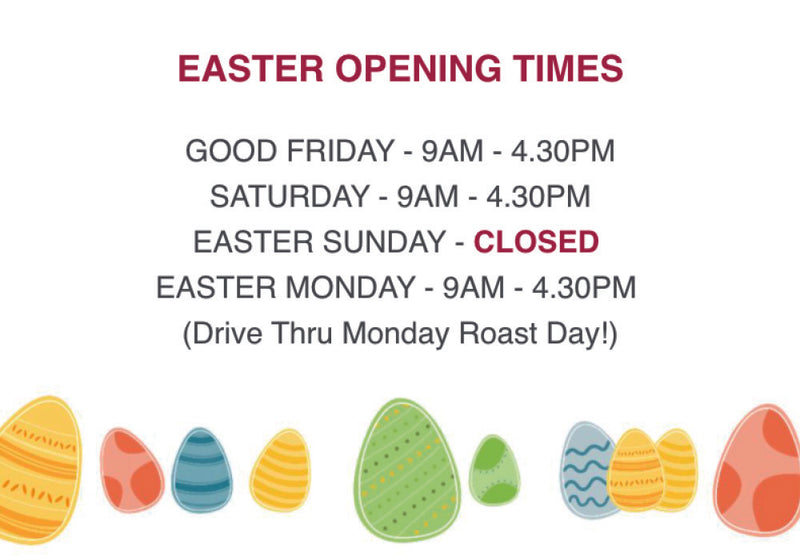 Easter Opening Times