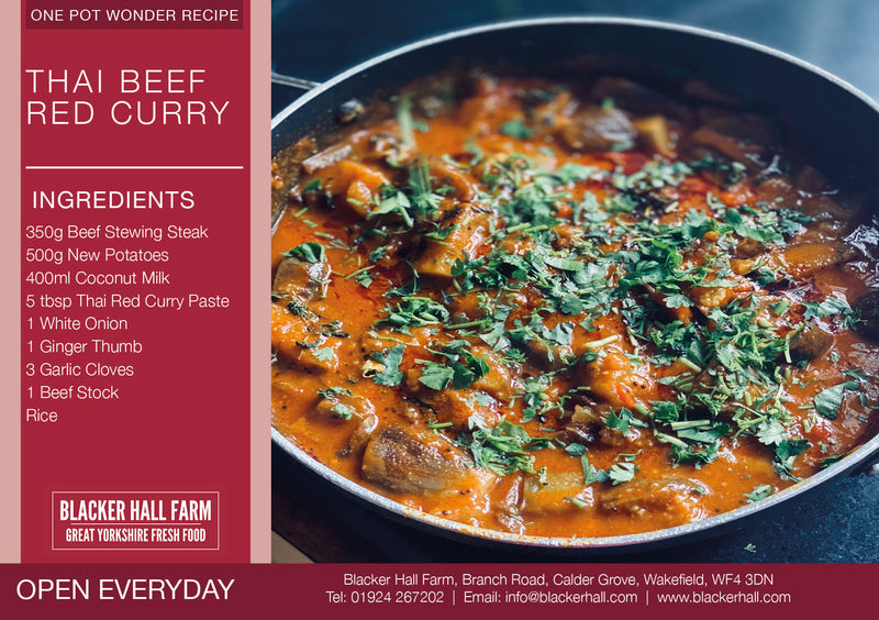 Thai Beef Red Curry