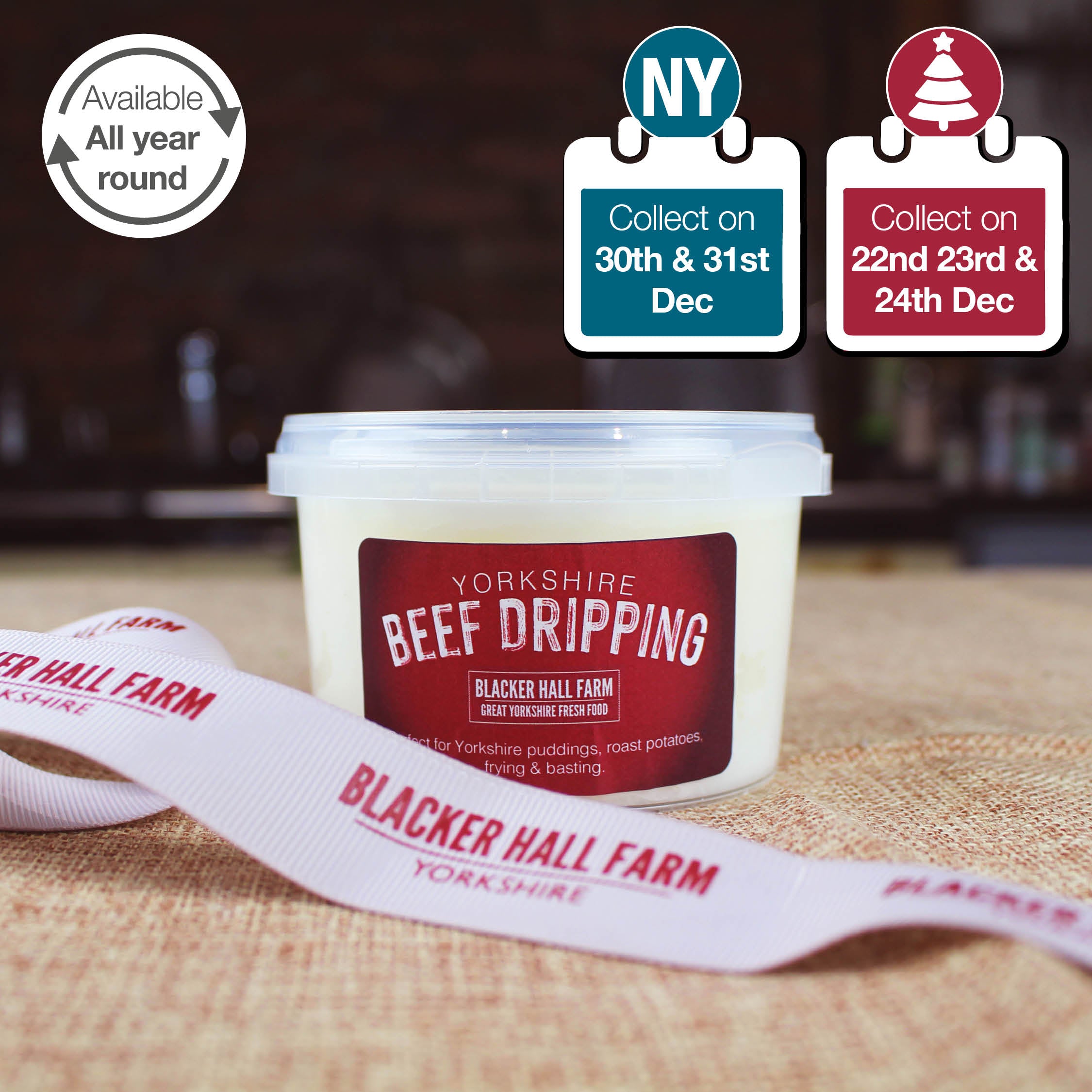 Beef Ripping Lard Beef Dripping – Blacker Hall Farm