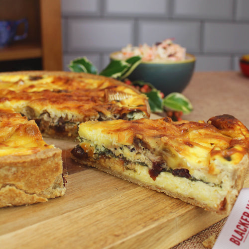 Party Sized Festive Quiche