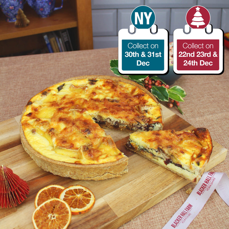 Party Sized Festive Quiche