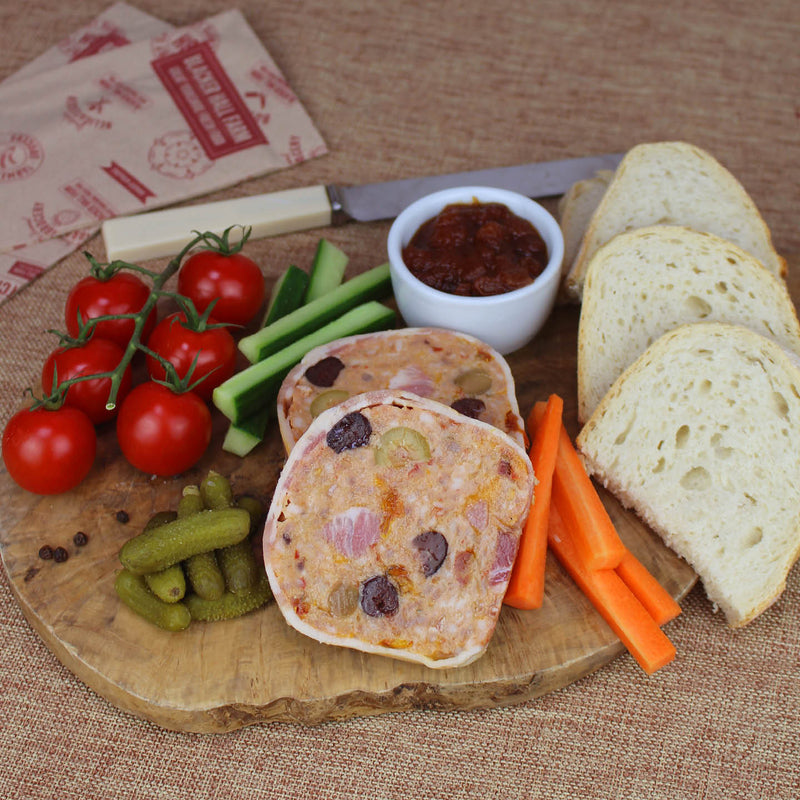 Olive & Sunblushed Tomato Terrine