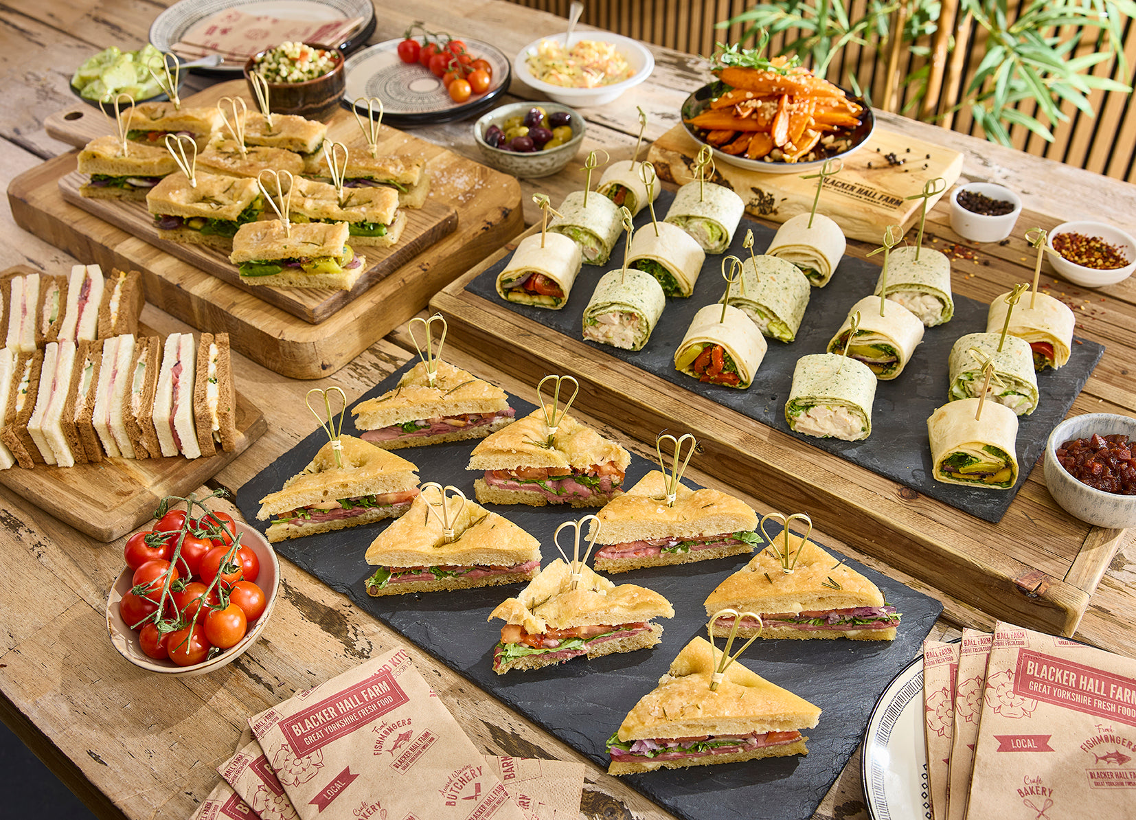 Wraps & Focaccia Platter