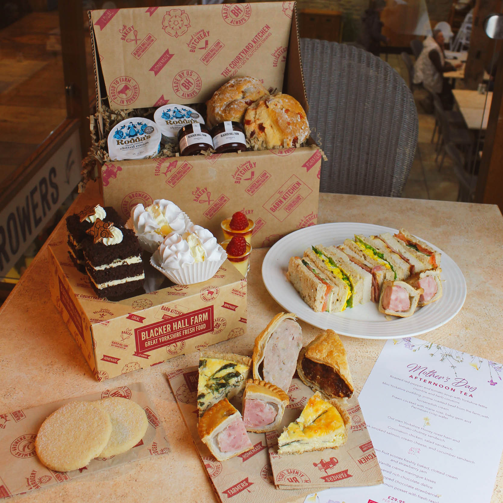 Mothers Day Ultimate Afternoon Tea for Two Box