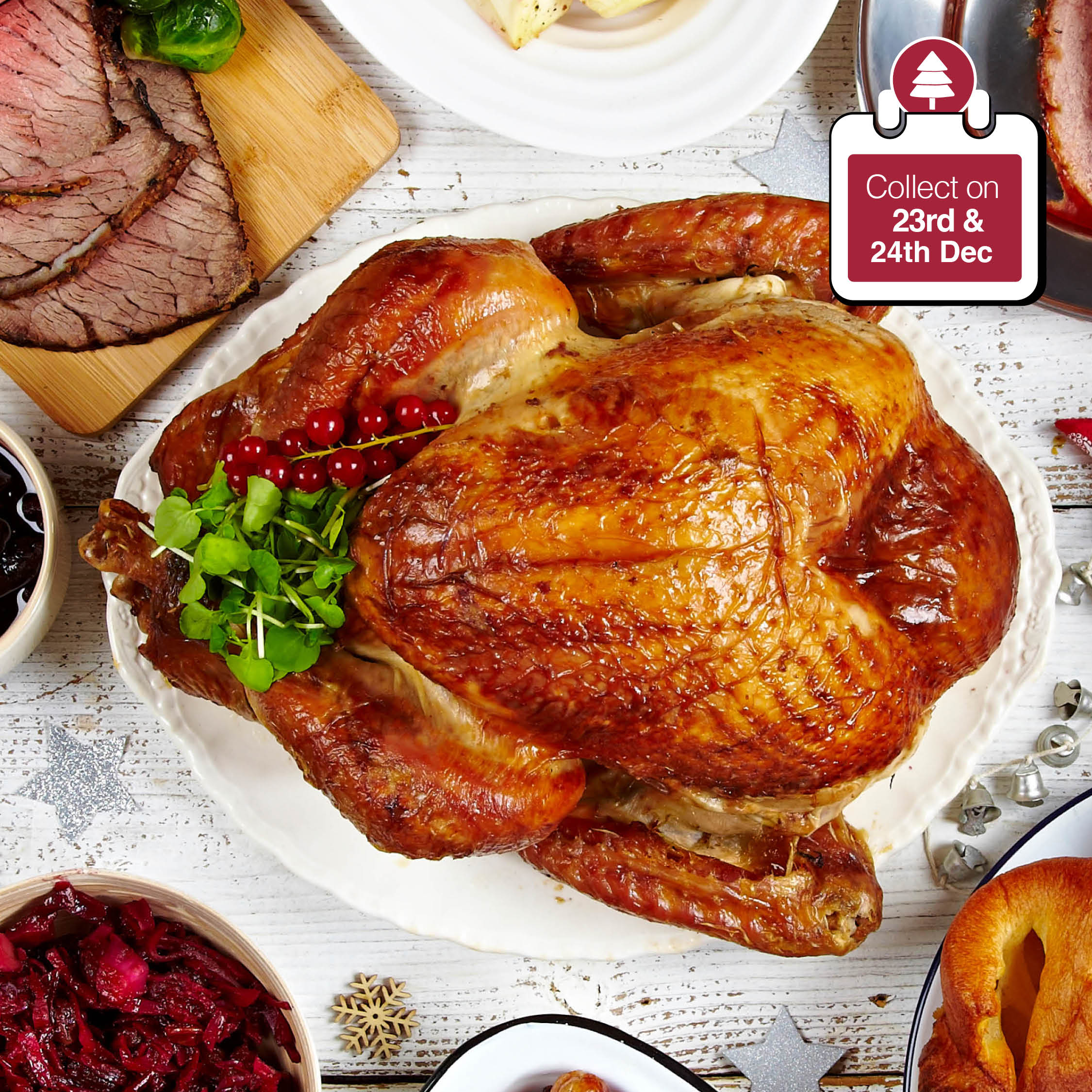 Free Range Bronze Turkey Hamper