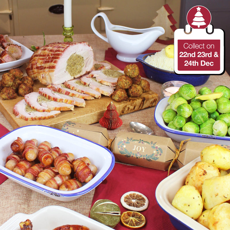 Gold Turkey Hamper - Serves 4 - 6