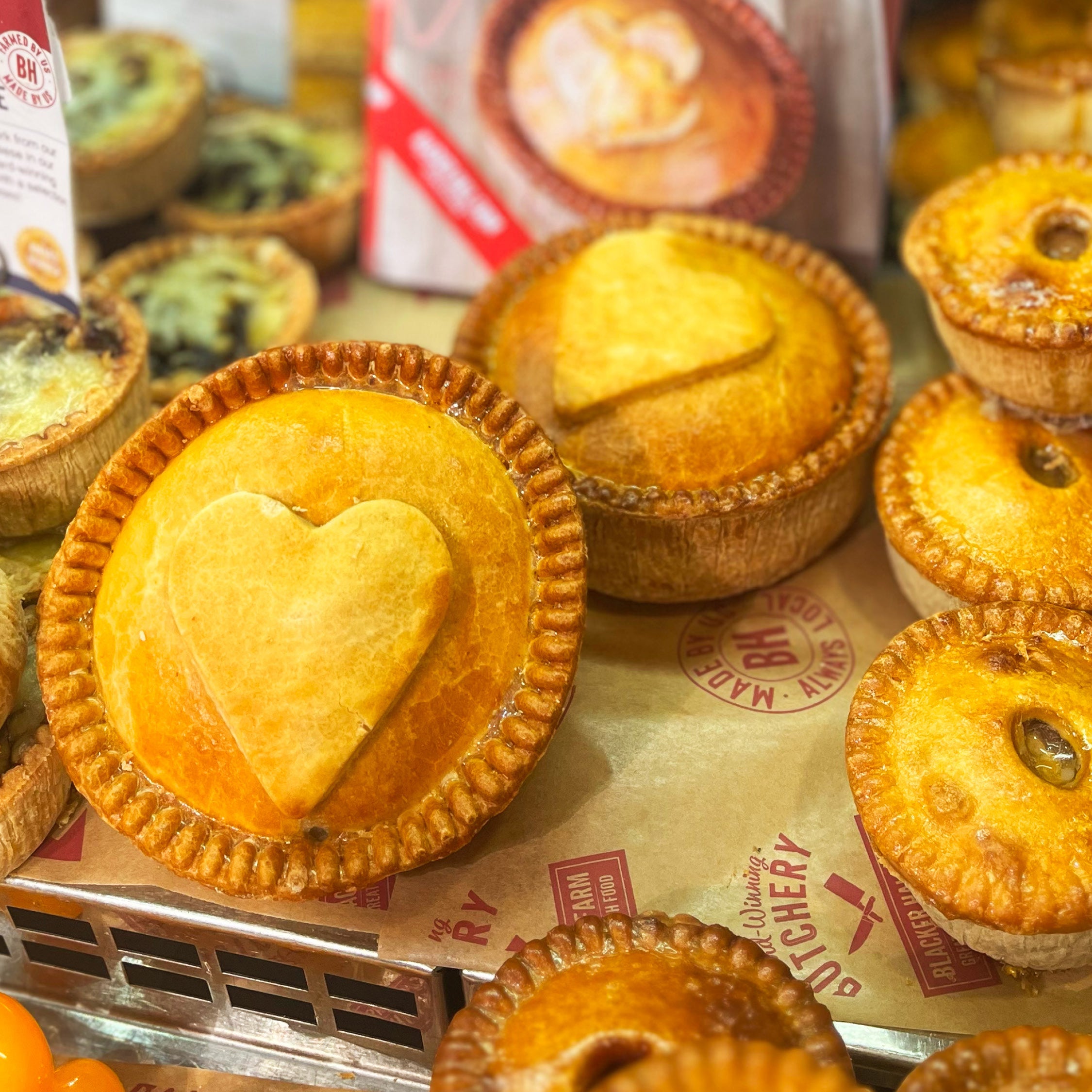 Valentine's Pound Pork Pie