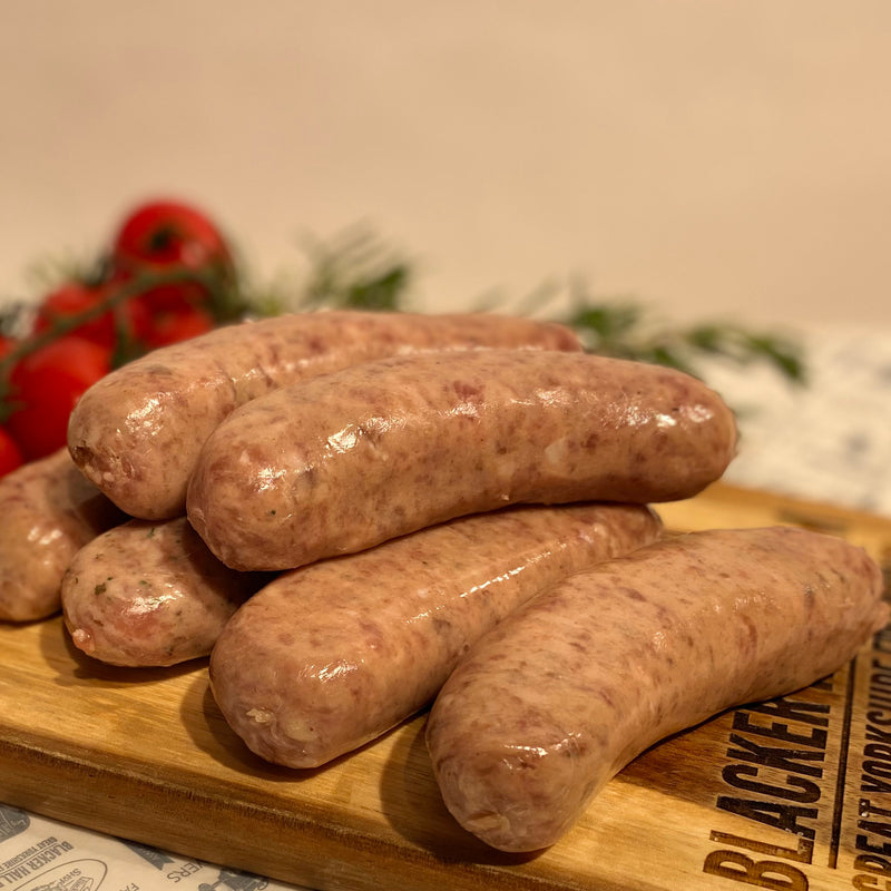 Pork and Caramelised Onion Sausages