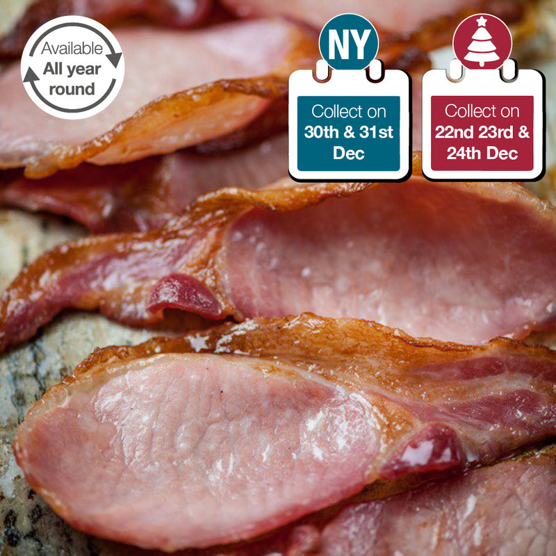 Dry Cured Back Bacon - Multipack
