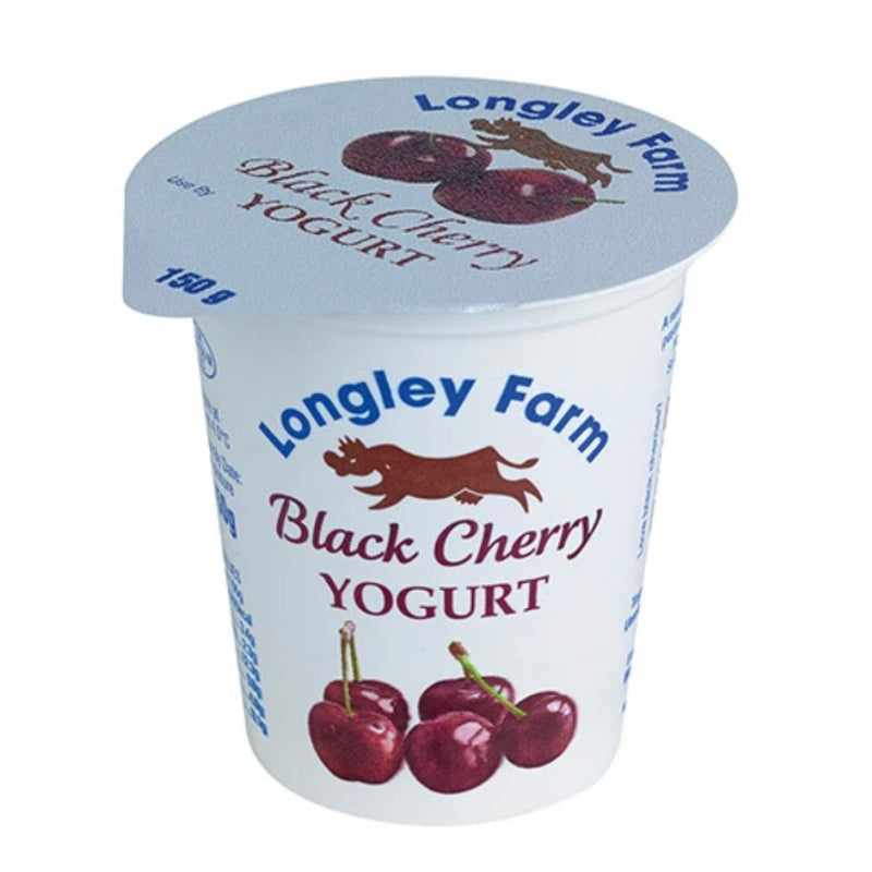 Longley Farm Black Cherry Yogurt
