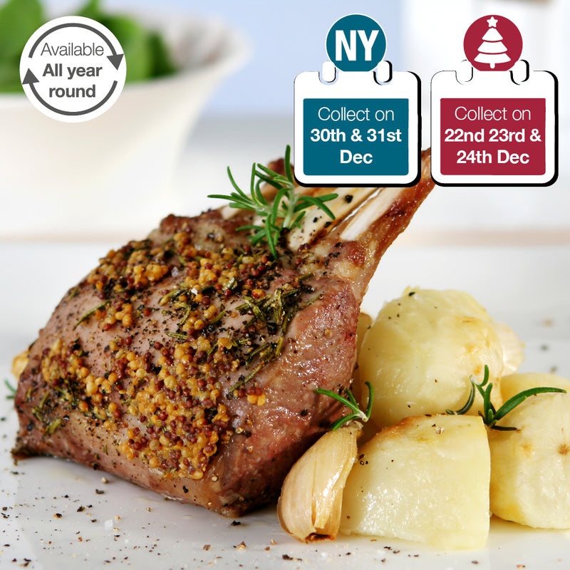 Mini Lamb Rack with Rosemary and Mint